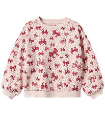 Wheat Sweatshirt - Lia - Almond Peach Bows