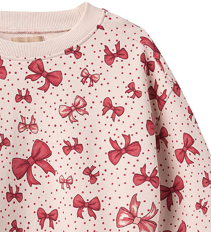Wheat Sweatshirt - Lia - Almond Peach Bows