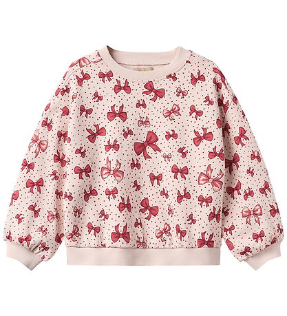 Wheat Sweatshirt - Lia - Almond Peach Bows