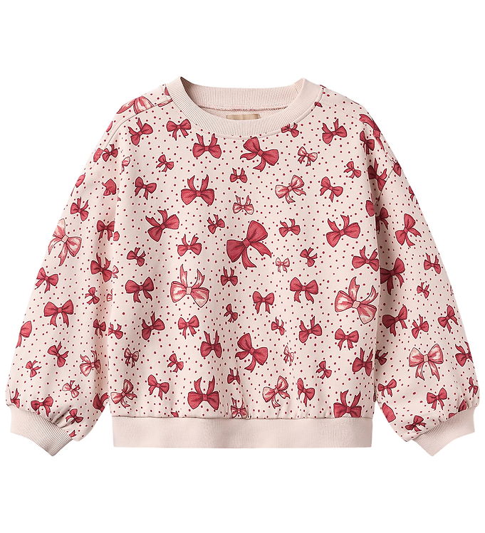 Wheat Sweatshirt - Lia - Almond Peach Bows