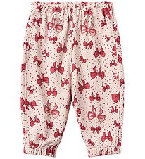 Wheat Sweatpants - Cosmo - Almond Peach Bows