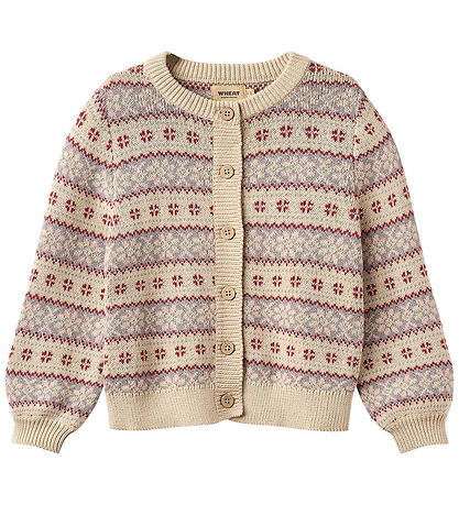 Wheat Cardigan - Strik - Vikki - Offwhite