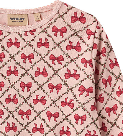 Wheat Natkjole - Elinor - Dim Rose Bows