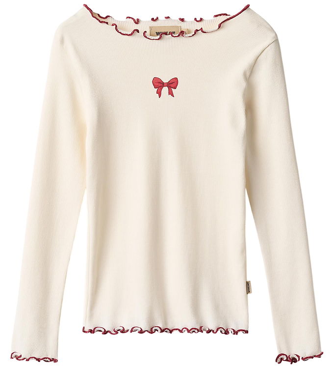 Wheat Bluse - Rib - Louann - Ivory