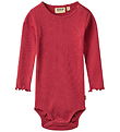 Wheat Body l/æ - Rib - Regitze - Red Cherry