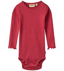 Wheat Body l/æ - Rib - Regitze - Red Cherry