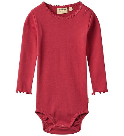 Wheat Body l/æ - Rib - Regitze - Red Cherry
