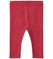 Wheat Leggings - Rib - Jules - Red Cherry