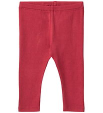 Wheat Leggings - Rib - Jules - Red Cherry