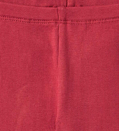 Wheat Leggings - Rib - Jules - Red Cherry
