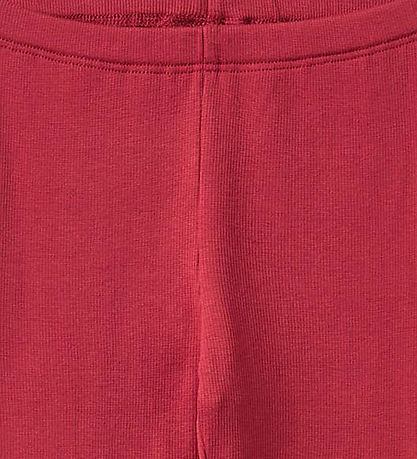 Wheat Leggings - Rib - Jules - Red Cherry