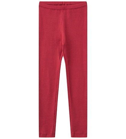 Wheat Leggings - Rib - Jules - Red Cherry