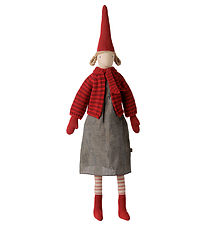 Maileg Nissepige - Str. 4 - Stribet Cardigan - Pixy