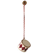 Maileg Ophæng - Metal - Tromme - Red