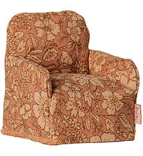Maileg Miniature Armchair - Mouse - Flower