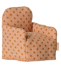 Maileg Miniature Armchair - Mouse - Dots