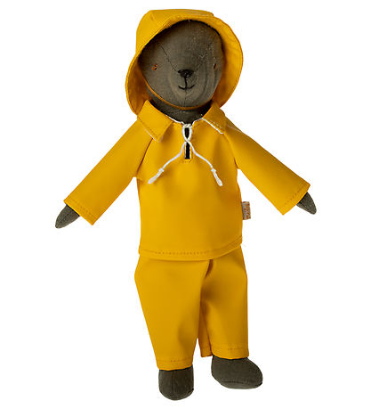 Maileg Regntøj m. hat - Teddy dad