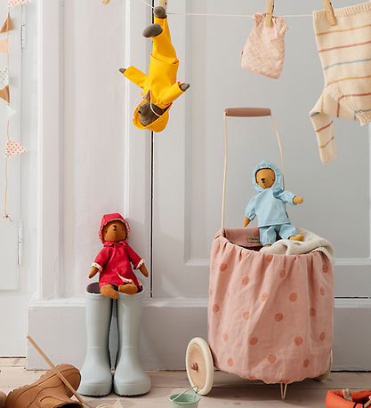 Maileg Regntøj m. hat - Teddy dad