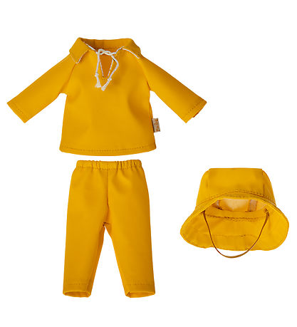 Maileg Regntøj m. hat - Teddy dad