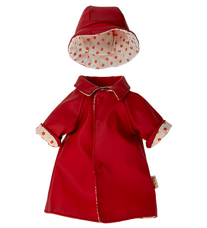 Maileg Regnjakke m. hat - Teddy mum