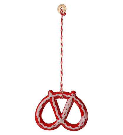 Maileg Ophængssæt - Metal - Peter's Christmas - Red/Blue