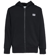C.P. Company Cardigan m. Hætte - Sort