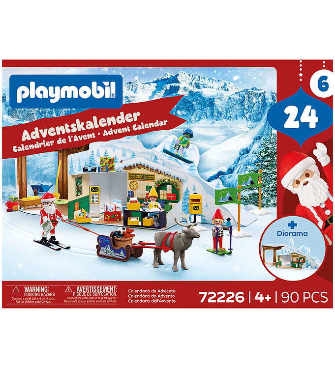 Playmobil Julekalender - 24 Låger - Nordpolen 72226