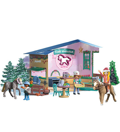 Playmobil Julekalender - 24 Låger - Bagning på Ridecafé 71952