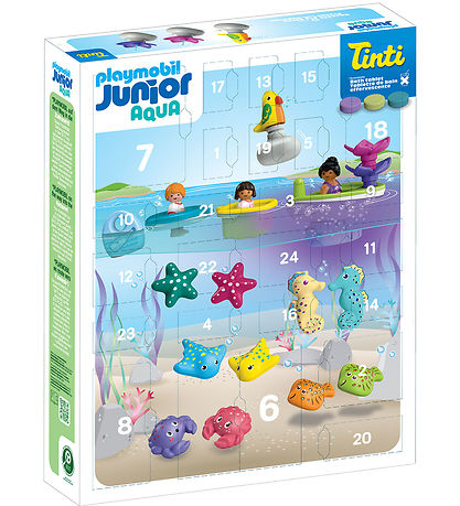 Playmobil Julekalender - 24 Låger - Farverig Badetid 71777