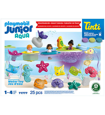 Playmobil Julekalender - 24 Låger - Farverig Badetid 71777