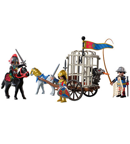 Playmobil Knights - Dragebortførelse 72211 - 44 Dele