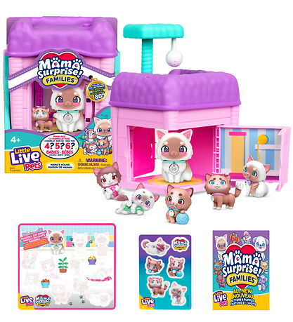 Little Live Pets - Mama Surprise Families - Mama's House - Assor