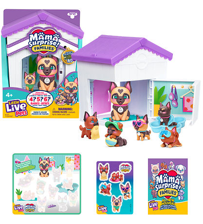 Little Live Pets - Mama Surprise Families - Mama's House - Assor