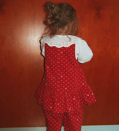 Konges Sløjd Kjole - Denim - Magot - Cherry Dot Derby