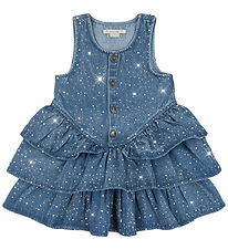 Konges Sløjd Kjole - Elba - Denim Sparkle