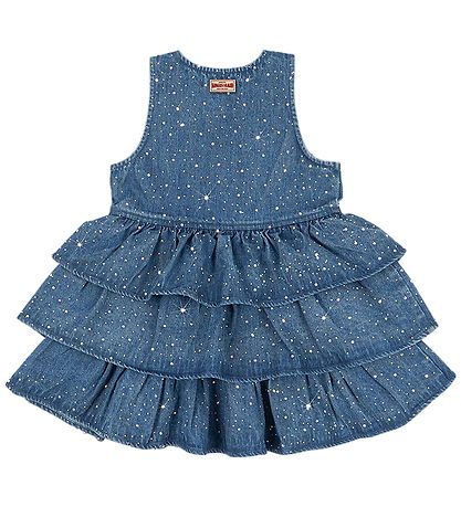 Konges Sløjd Kjole - Elba - Denim Sparkle