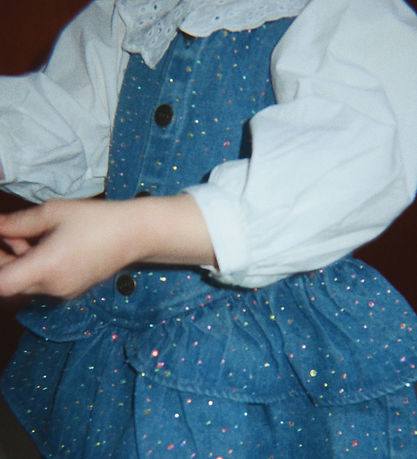 Konges Sløjd Kjole - Elba - Denim Sparkle