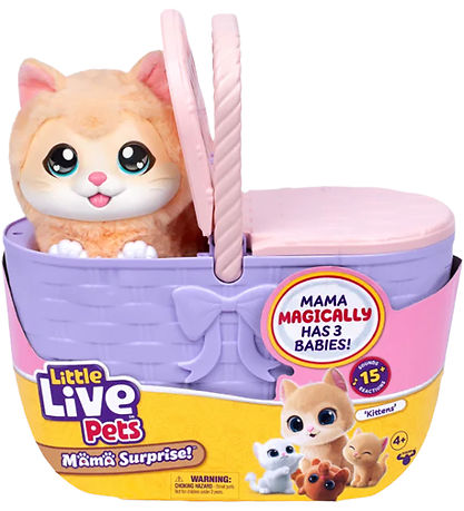 Little Live Pets - Mama Surprise - Mama Kitty