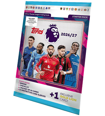Fodboldkort - Topps Primier League 2026/27 Starter Pack