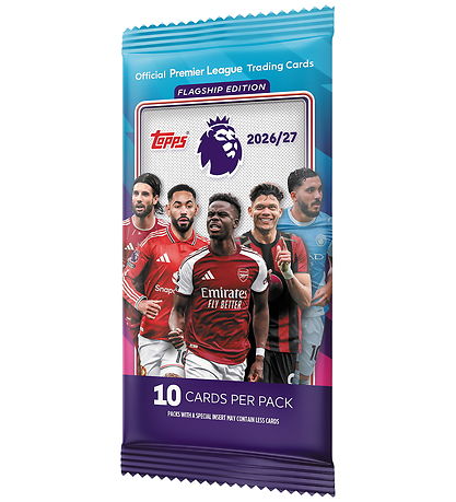 Fodboldkort - Topps Premier League 2026/27 - Booster Pack