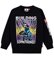 LEGO® Fortnite Sweatshirt - LWSian 701 - Sort m. Print