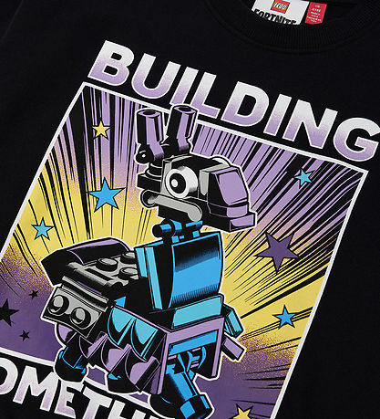 LEGO® Fortnite Sweatshirt - LWSian 701 - Sort m. Print
