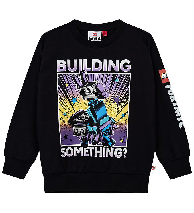 LEGO® Fortnite Sweatshirt - LWSian 701 - Sort m. Print