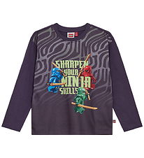 LEGO® Ninjago Bluse - LWTaj 713 - Lilla m. Print