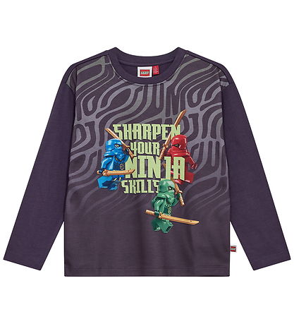 LEGO® Ninjago Bluse - LWTaj 713 - Lilla m. Print