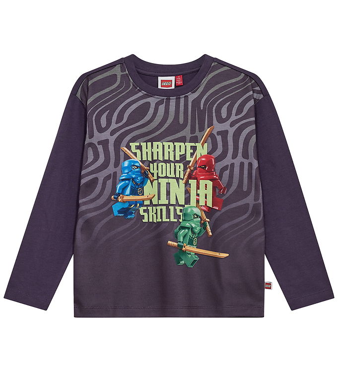 LEGO ® Ninjago Bluse - LWTaj 713 - Lilla m. Print