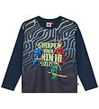 LEGO® Ninjago Blouse - LWTaj 713 - Dark Navy w. Print