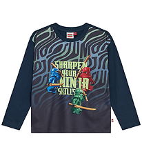 LEGO® Ninjago Bluse - LWTaj 713 - Dark Navy m. Print
