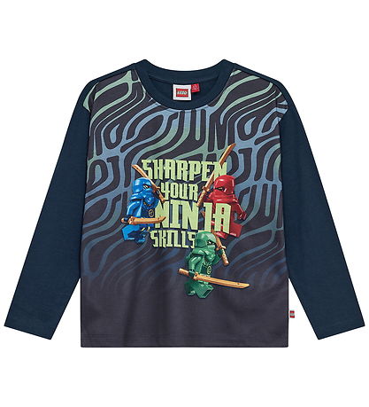 LEGO® Ninjago Bluse - LWTaj 713 - Dark Navy m. Print
