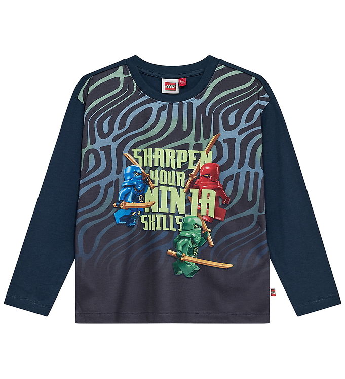 LEGO ® Ninjago Bluse - LWTaj 713 - Dark Navy m. Print